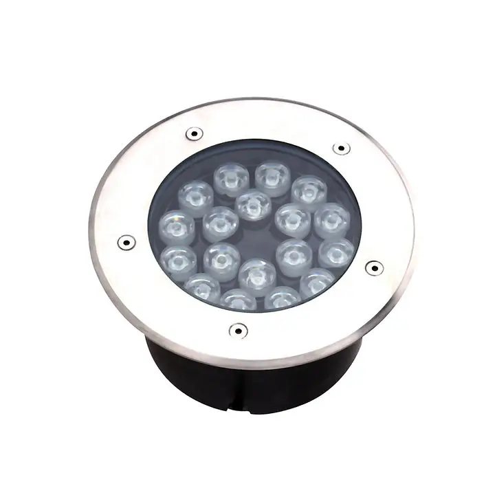 Balizador de Solo Led Redondo Bivolt 15W 9728 Gaya