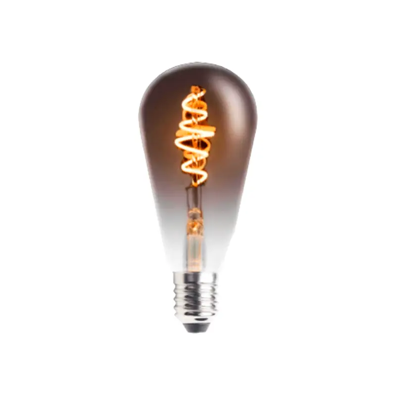 Kit 3 Lâmpadas Retro Black ST64 5W Led Avant 338510275 | Ilumini
