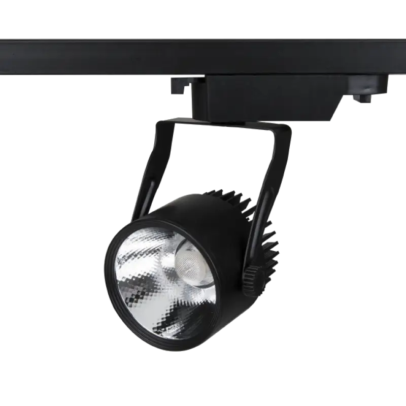 Spot Trilho Led AR70 8W 4000K Pt Bivolt 30029 Romalux