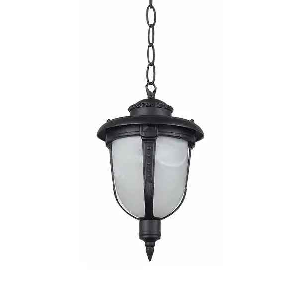 Pendente Area Externa Coventry Preto Fosco 18cm 1501 Tupiara