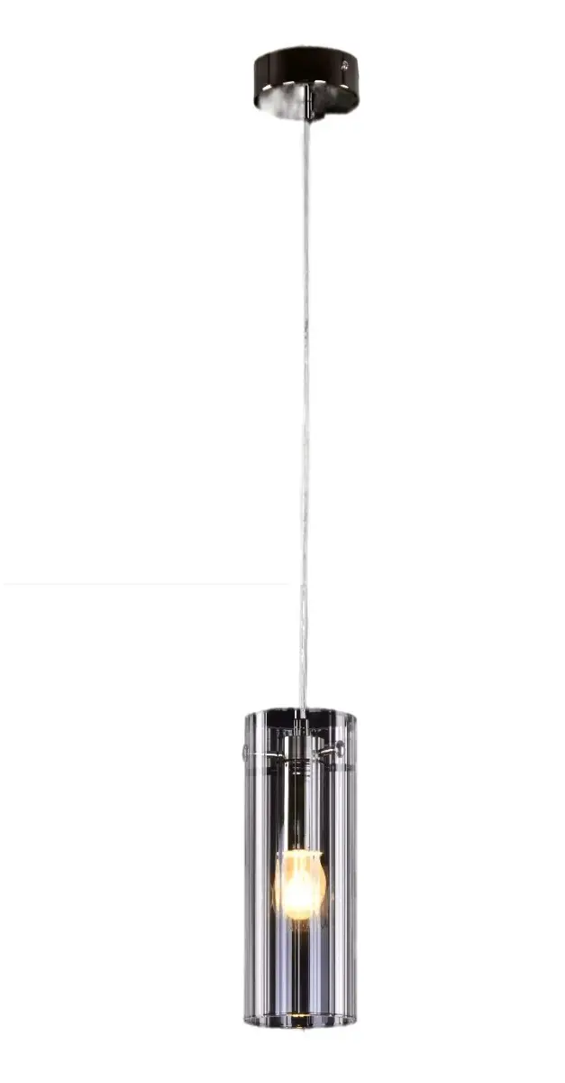 Pendente Tubo Odessa Preto Perolado 2-4401 Tupiara