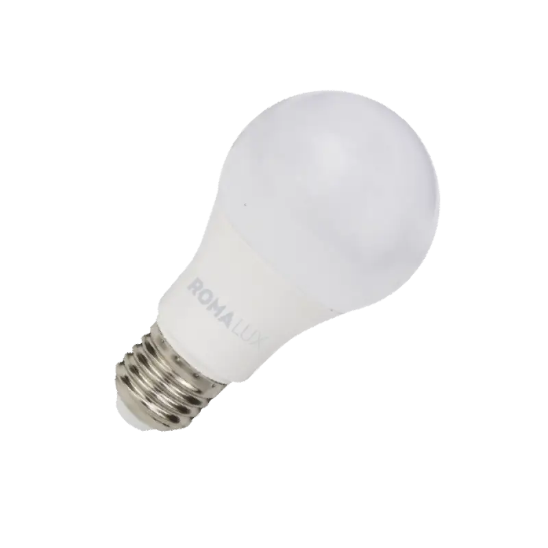 Lâmpada Bulbo LED 7W 2700k Bivolt Romalux - IluminiFast