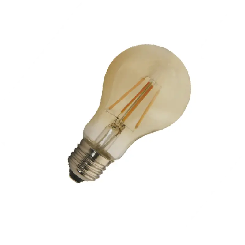 Lâmpada Bulbo LED Retrô 4W 2400k Bivol Romalux - IluminiFast