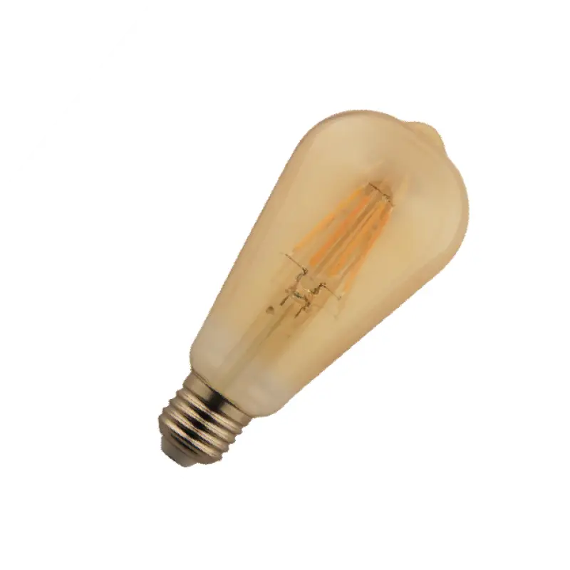 Lâmpada ST64 LED Retrô 4W 2400k Bivolt Romalux - IluminiFast