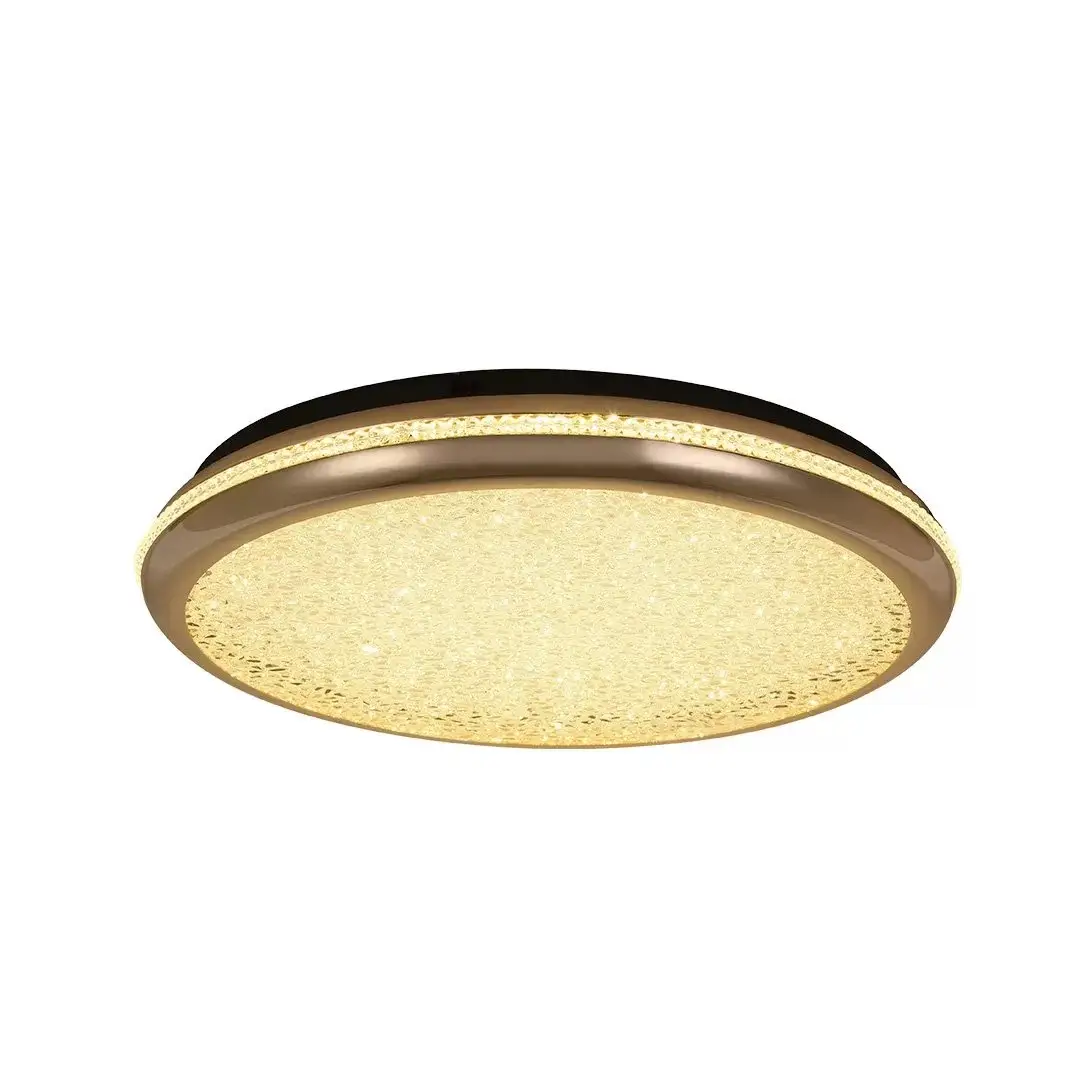 Plafon LED Zova 58cm 50W Ouro Nordecor