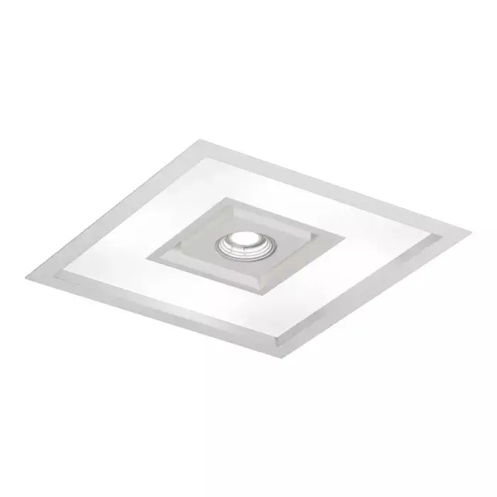 Embutido Focus Quad. 475x475 8xE27 1xMR16 4552-50 Usina