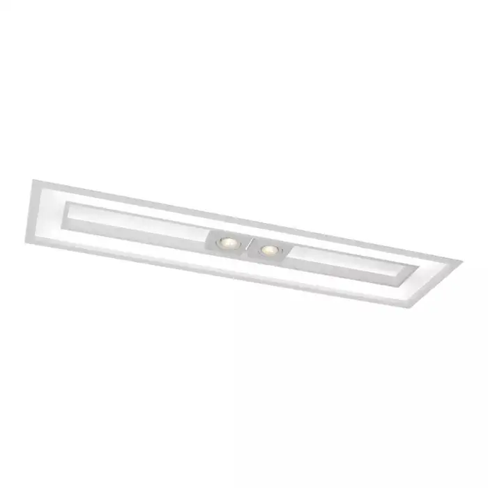 Embutido Focus Ret. 305x1235 4xT8 120cm 2MR16 4554-125 Usina