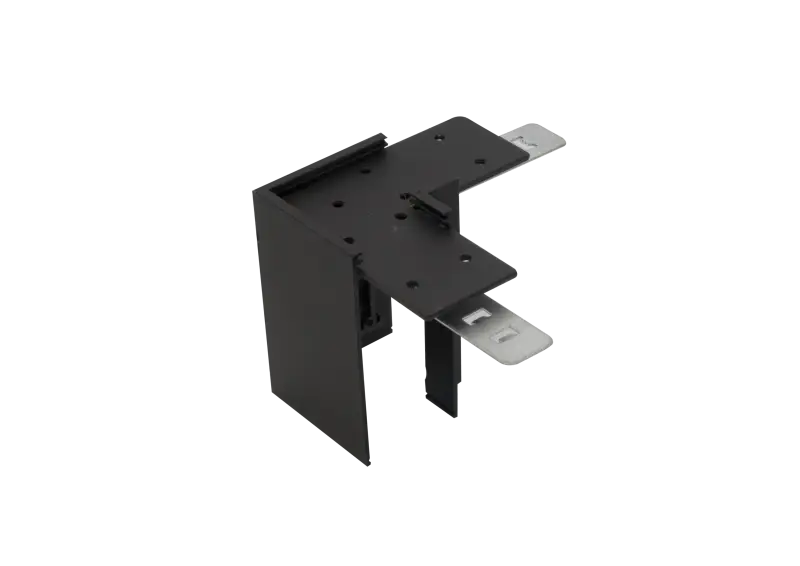 Emenda Interna Trilho Magnetico Sobrepor Preto 30068 Romalux