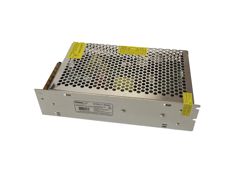 Driver Fonte para Fita de Led 24V 250W IP20 60034 Romalux