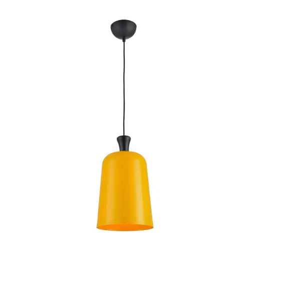Pendente para Cozinha Bell 23cm Amarelo e Preto E27 Avant 1