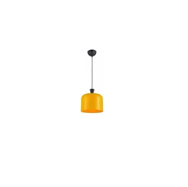 Pendente para Cozinha Bell 28cm Amarelo e Preto E27 Avant 1