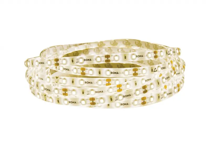 Fita de Led 12V 4,8W 3000K IP65 5 Metros 10136 Romalux