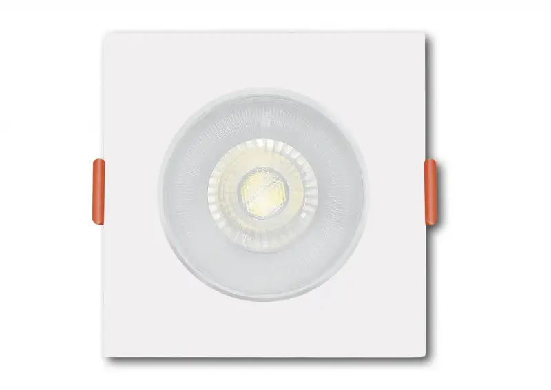 Spot Quadrado PAR20 Downlight 9W 2700K Bivolt 80128A Romalux