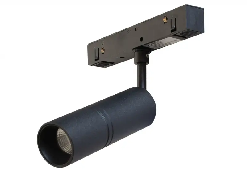 Spot Trilho Magnetico Luminaria Preta 5W 2700K 30093 Romalux