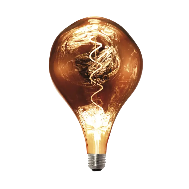 Lâmpada Filamento Vetro D160 Corten 4W 1600k Bivolt Romalux