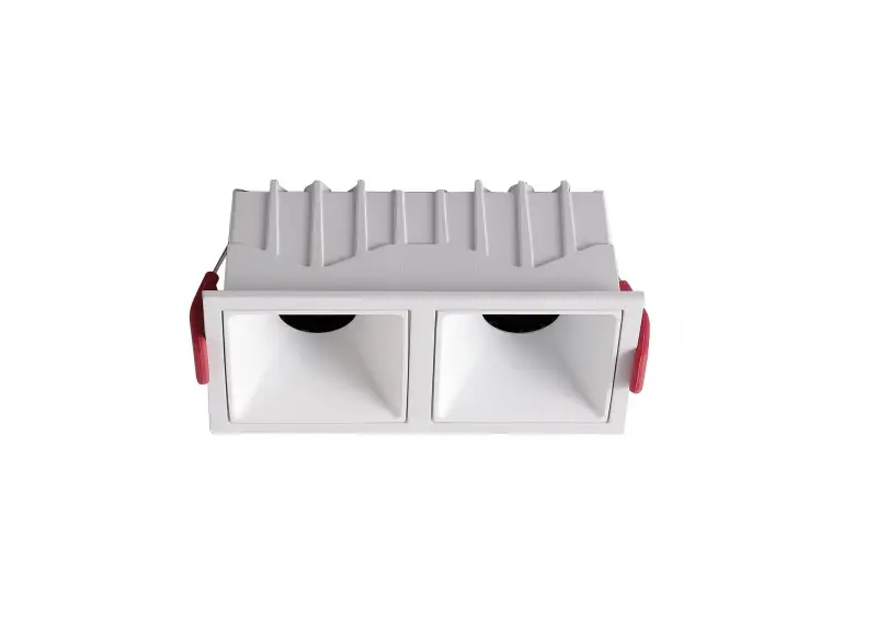 Luminaria 2 Focos Led Mini Square 14W 2700K 80215 Romalux