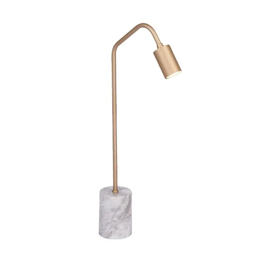 Abajur de Mesa Mini Redondo Foco 60cm 50106 Metal Domado