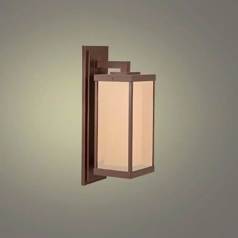 Arandela de Parede Retrô Quadrada 5520G Metal Domado