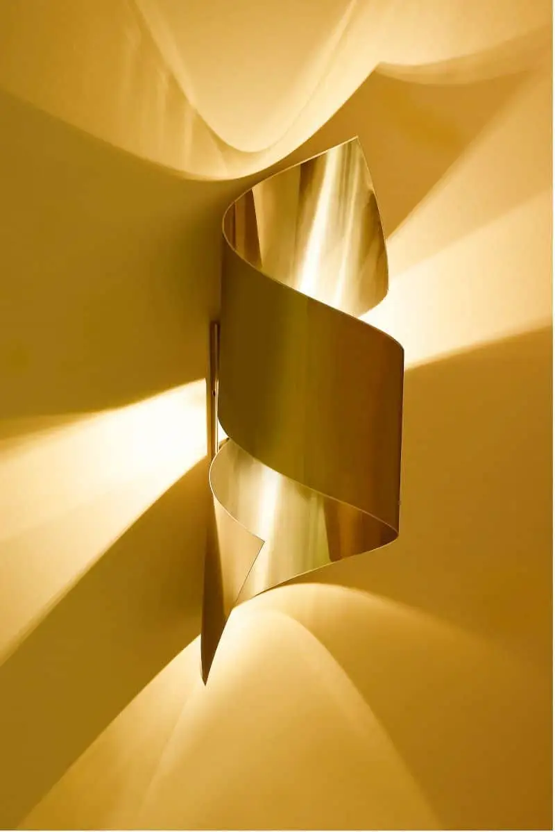 Arandela de Parede Wave Lampada G9 5524 Metal Domado