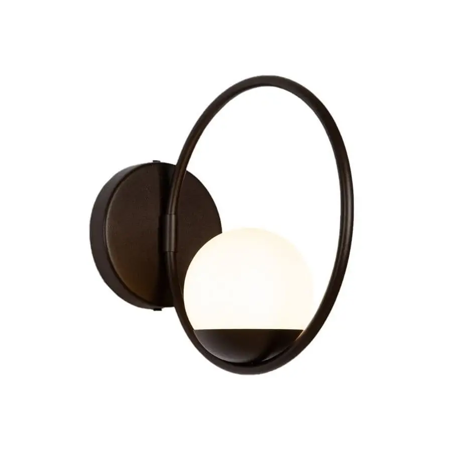 Arandela Interna Sole Circular Lâmpada G9 Metal Domado