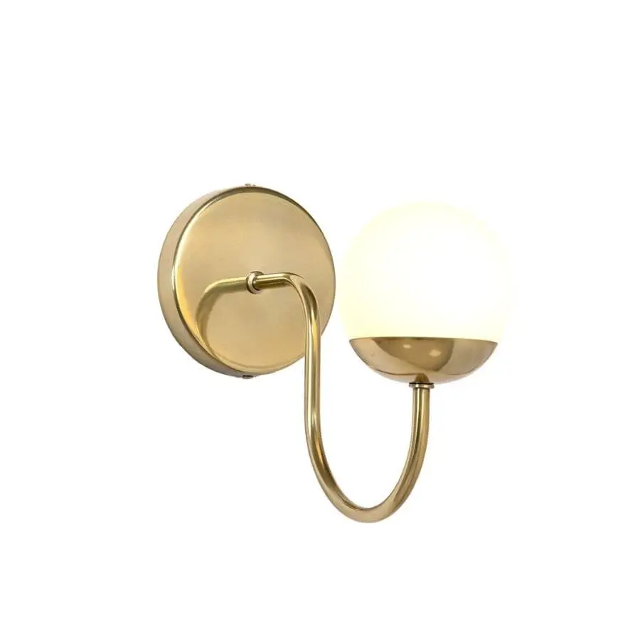 Arandela Interna Sole Curve PP Lâmpada G9 6071 Metal Domado