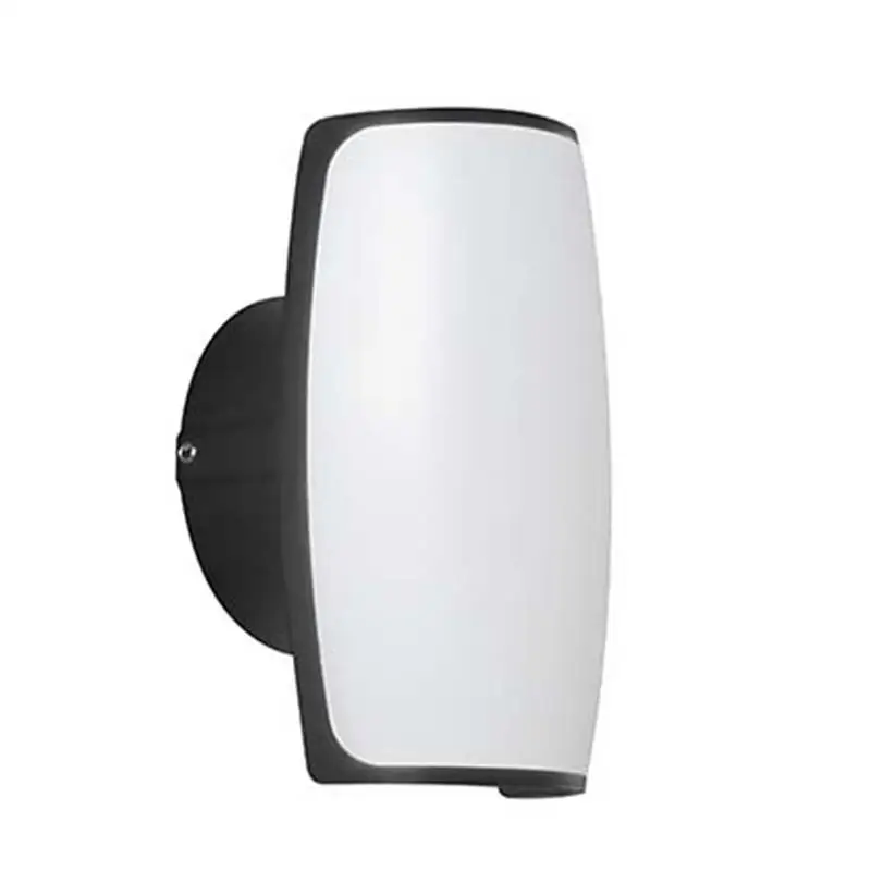 Arandela LED Pako Quadrado IP65 2W+5W 3000K Preto Nordecor