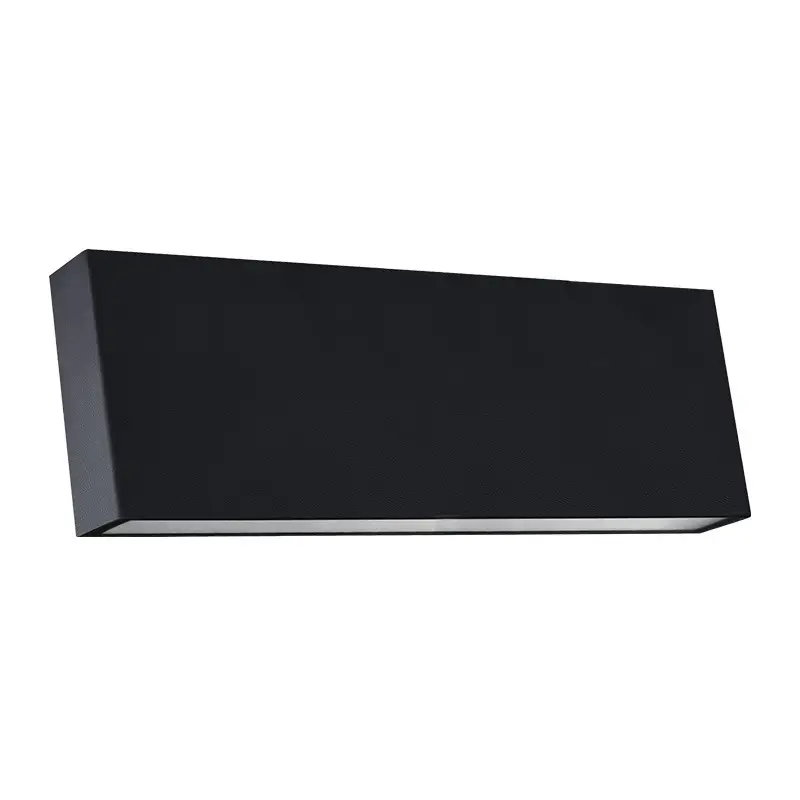 Arandela LED Voky IP65 120° 30cm 12W 3000K Preto Nordecor