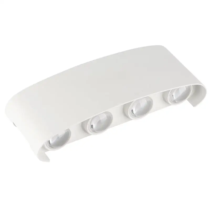 Arandela LED Yori IP65 8W 3000K Branco ABS Nordecor