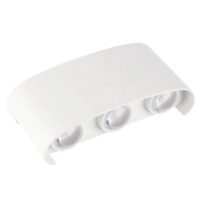 Arandela LED Yori IP65 6W 3000K Branco ABS Nordecor