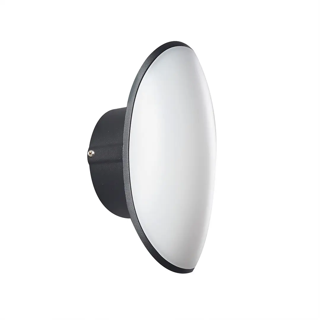 Arandela LED Pako IP65 2W+5W 3000K Preto Nordecor