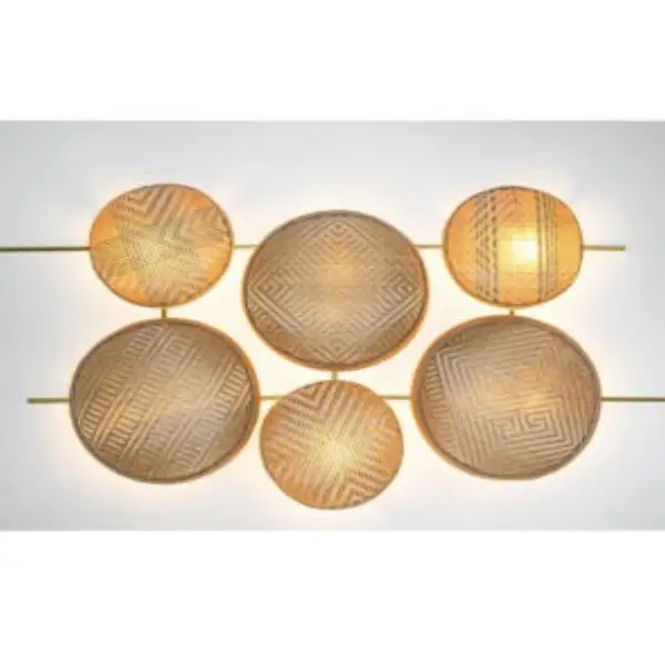 Arandela Trama Baniwa Ligação Direta Larg 81 Compr 162 Alt 10 Munclair