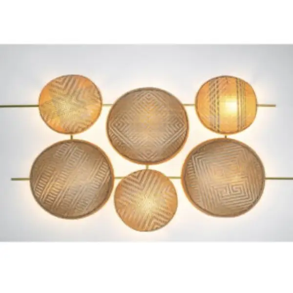 Arandela Trama Baniwa Rabicho Larg 81 Compr 162 Alt 10 Munclair