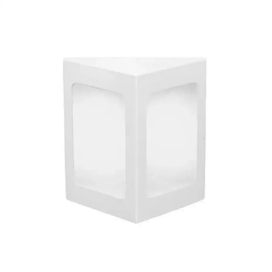 Arandela de Parede Triangular Vidro Fosco 18cm 227 Itamonte