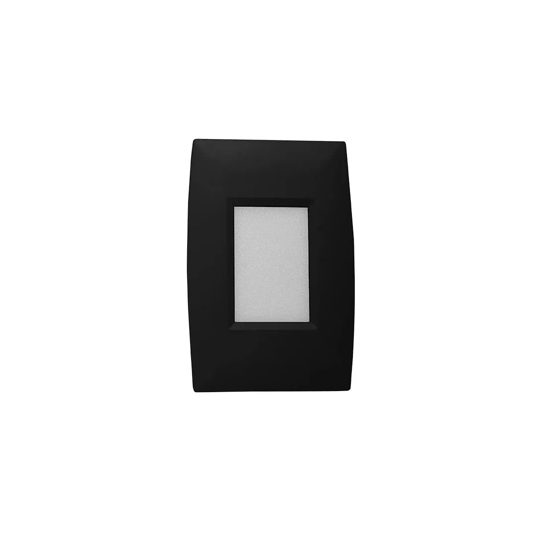 Balizador Led Lumo 2w 3000k Preto Nordecor