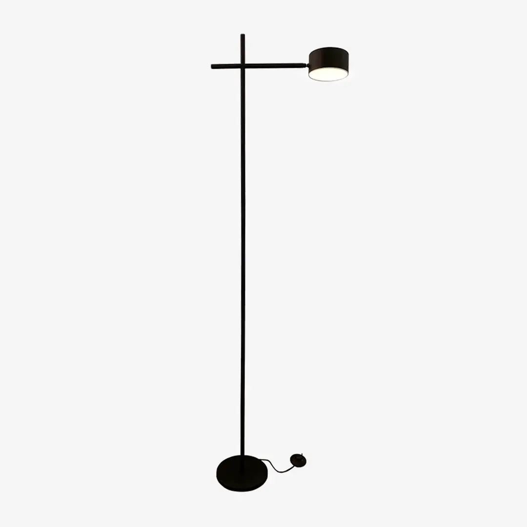 Coluna Nell 1 Foco LED 6W Braço 35cm Pintura Golden Art