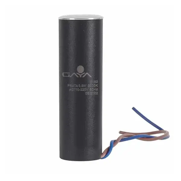 Embutido Solo COB 0,5W 3000K Escovado Redondo 3160 Gaya