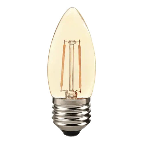 Kit 10 Lâmpadas Led Retrô Pera E27 Amb 2200K 2W Bivolt Avant 1