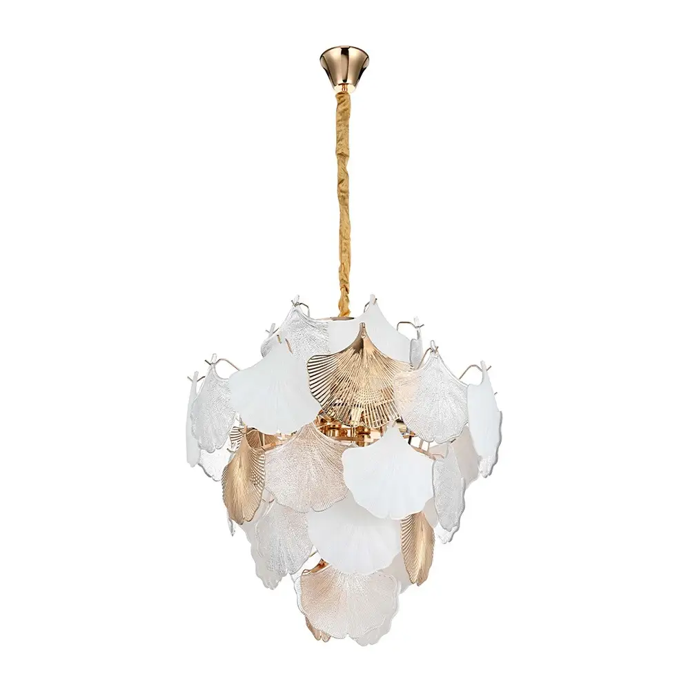 Lustre Musche 60CM 18xE14 Ouro 2903 Nordecor