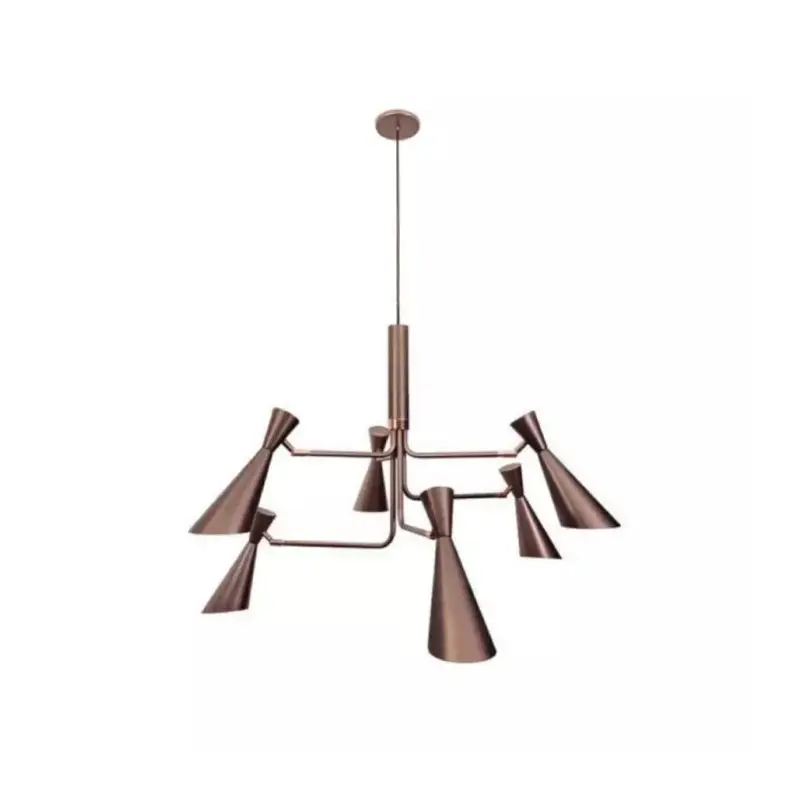 Lustre Pendente Zig Zag com 6 Braços 1265-6 Munclair 1