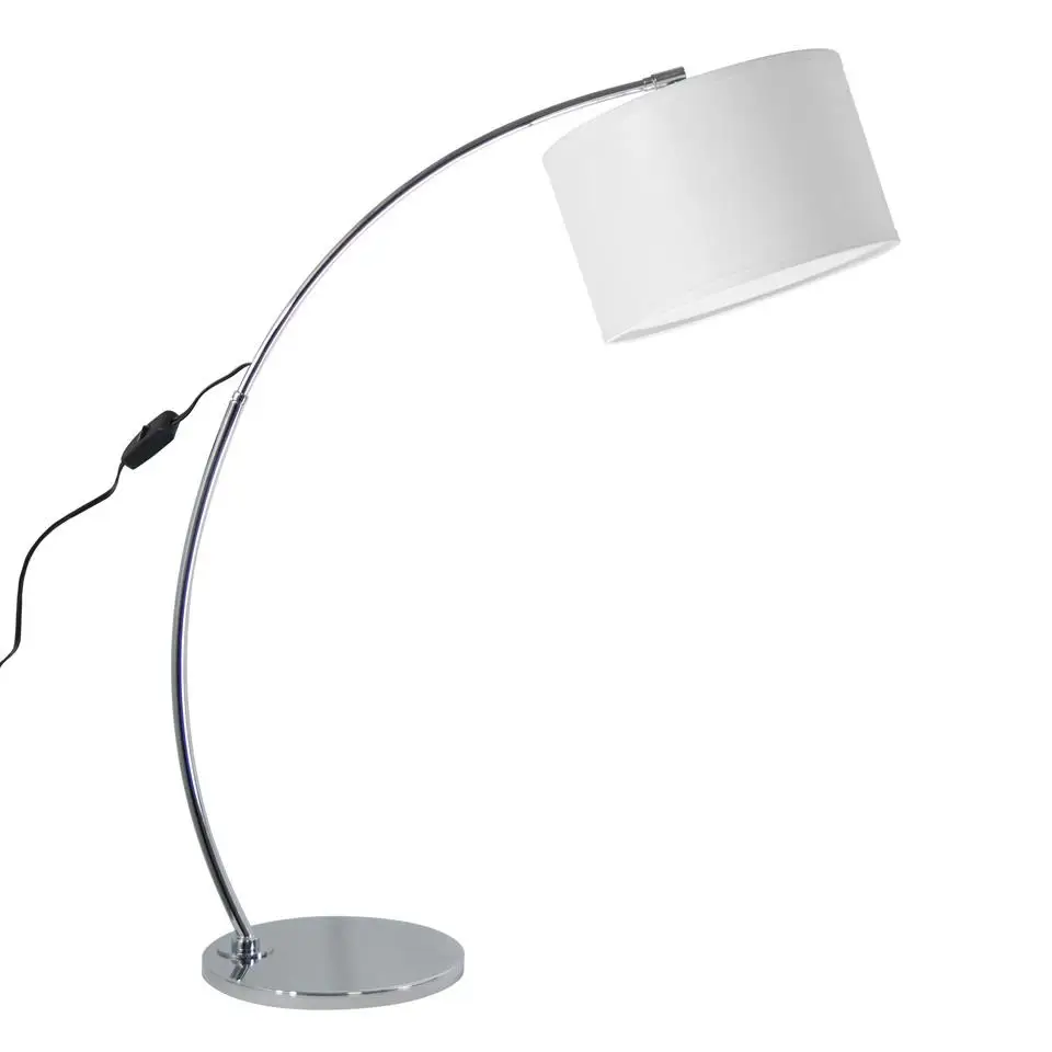 Abajur Arco Deslocamento 54cm Pintura Golden Art