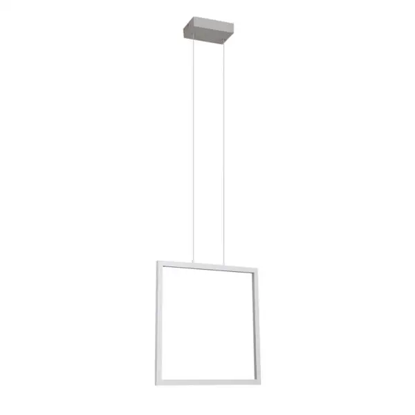 Pendente Montaggio 35W 2700K 44cm Branco PE-102 Mais Luz