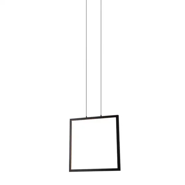 Pendente Montaggio 35W 2700K 44cm Preto PE-102 Mais Luz