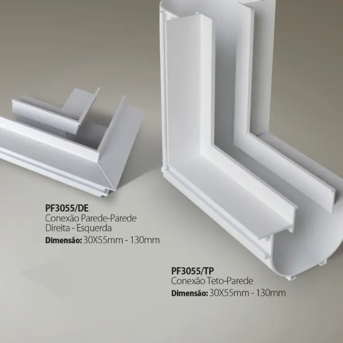 Conexao Teto Parede para Perfil PF3055-TP Itamonte
