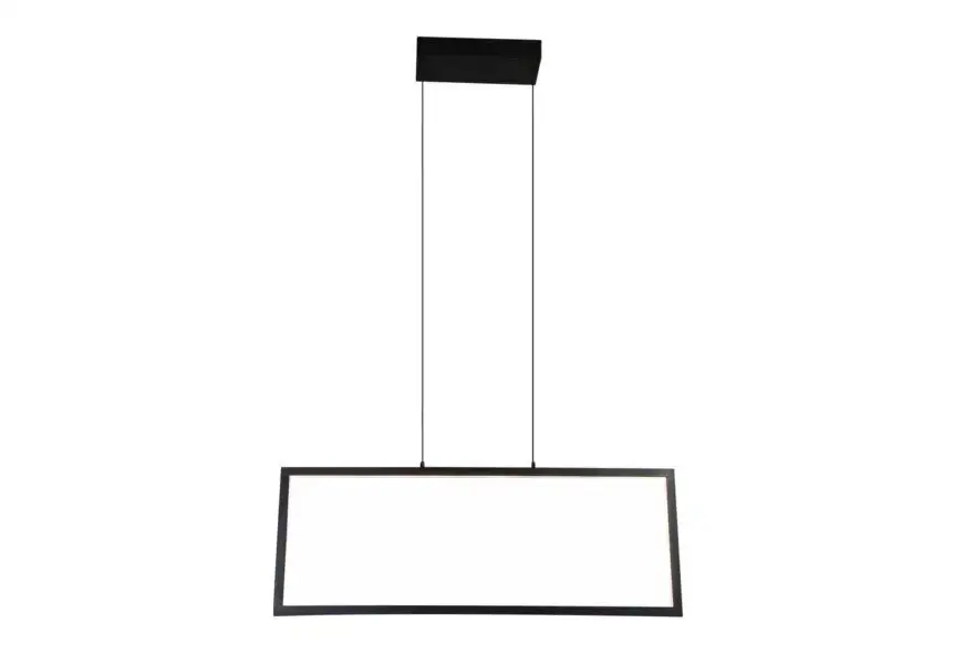 Pendente Montaggio Sala 35W 2700K Preto PE-100 Mais Luz