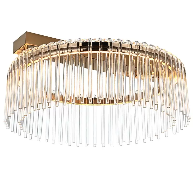 Plafon LED Gouli 50cm 32W 2700K Ouro Nordecor