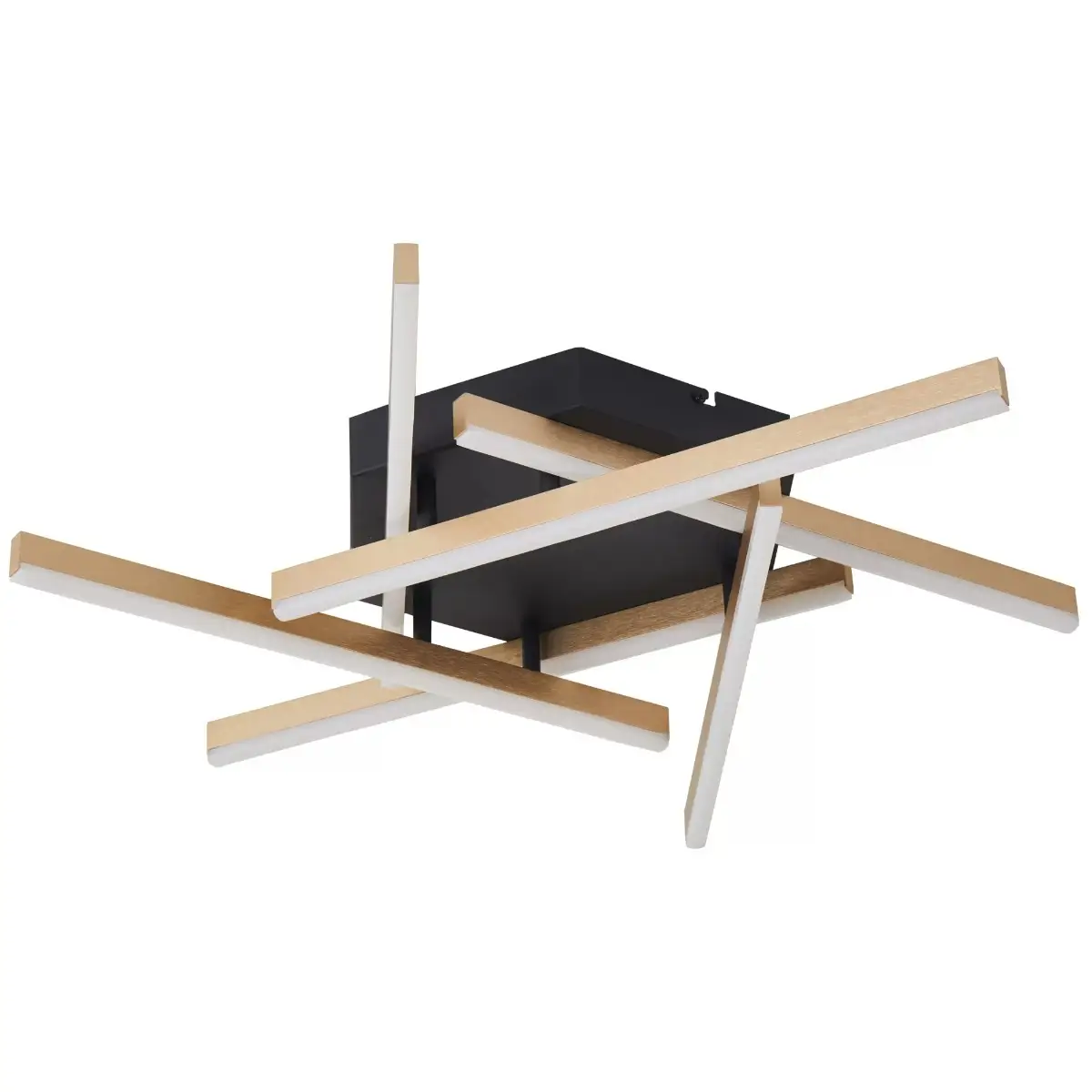 Plafon LED Wida 45W 3000K Ouro Champagne Nordecor