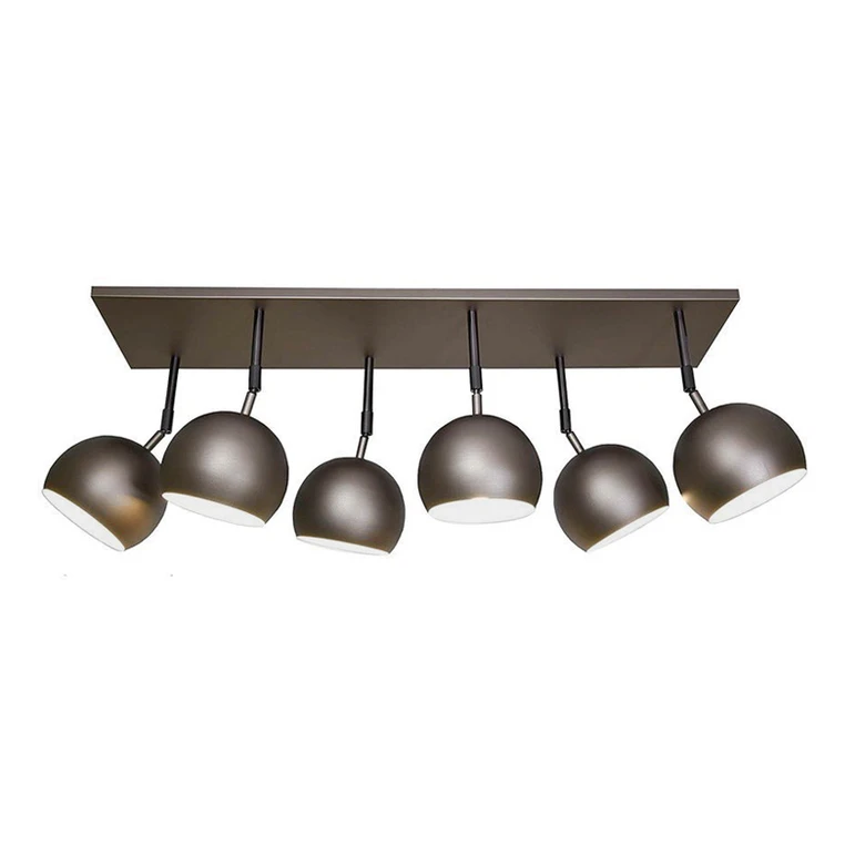 Plafon Romã Sexteto Escultura de Luz Natural Munclair