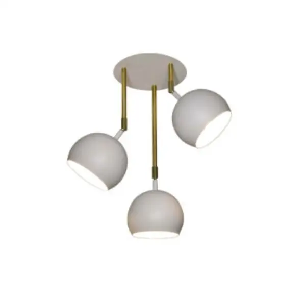 Plafon Romã Triplo Design Orgânico e Suave Munclair