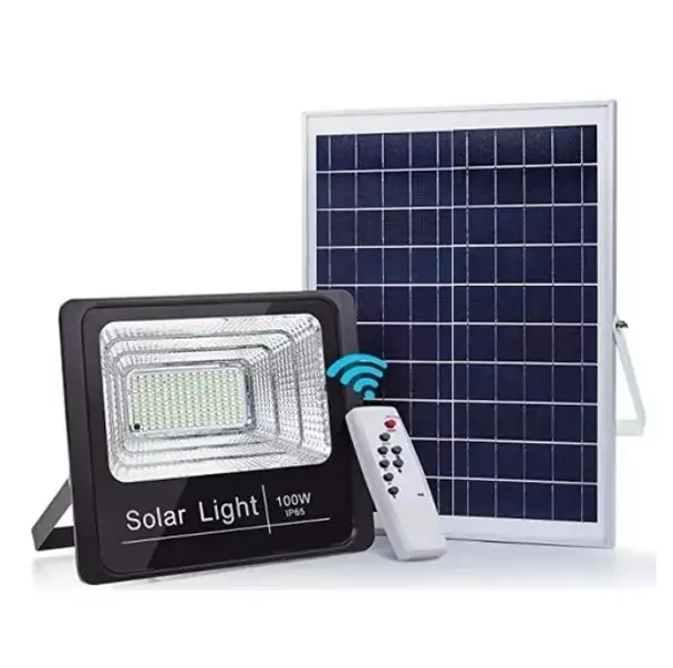Refletor Solar em Led 100W 6500K Controle Remoto 9780 Gaya
