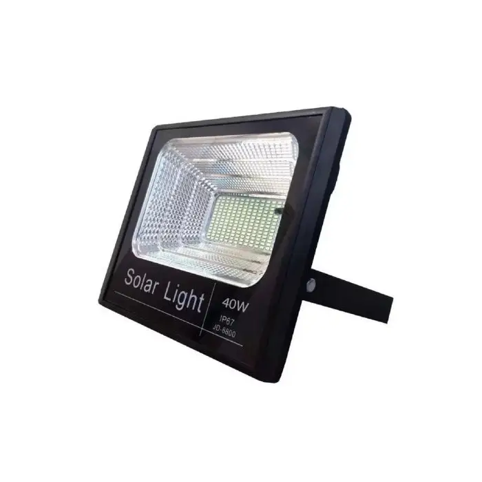 Refletor Solar em Led 40W 6500K com Controle Preto 9669 Gaya